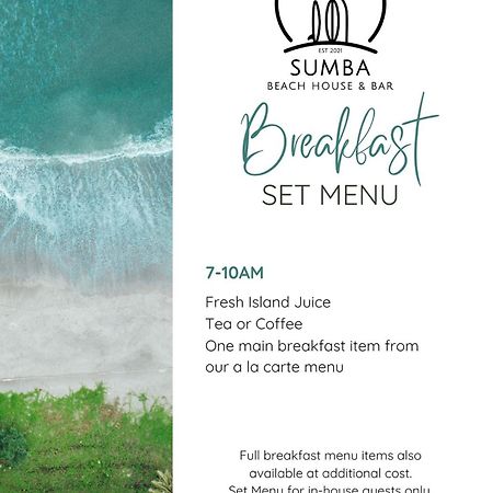 Sumba Beach House Waikabubak Eksteriør billede